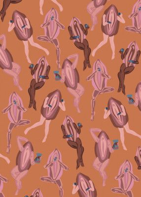 Coffee Dancers Collage