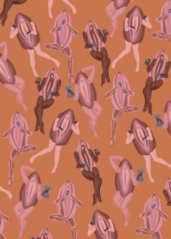 Coffee Dancers Collage