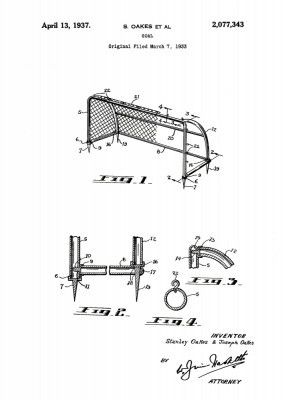 Goal Patent 1933