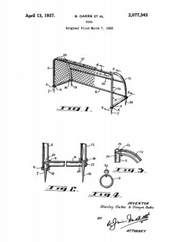 Goal Patent 1933