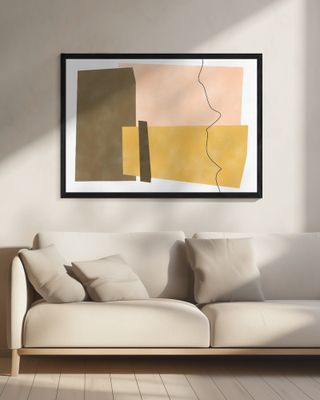 Geometric Shapes In Earthy Tones