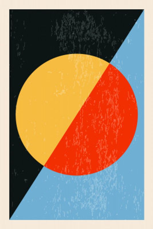 Minimal Abstract Shapes Series #18