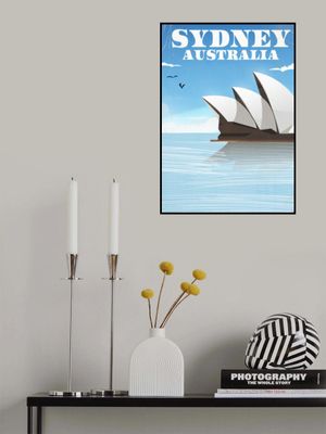 Sydney Australia Travel Poster
