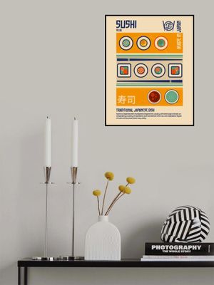 Sushi Japanese Food Print