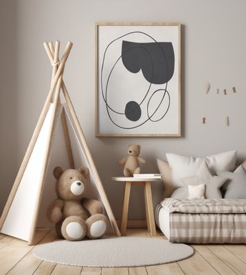 Expressionist forms and lines 10