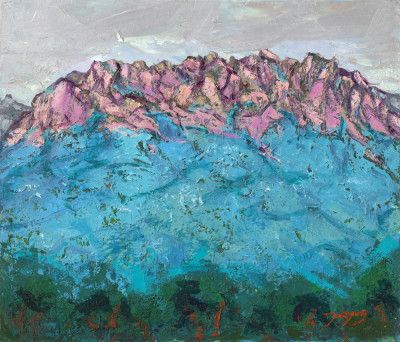 Ulsanbawi Rock in Seoraksan Mountain Korea