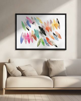 Surf Abstract Colorful Iii