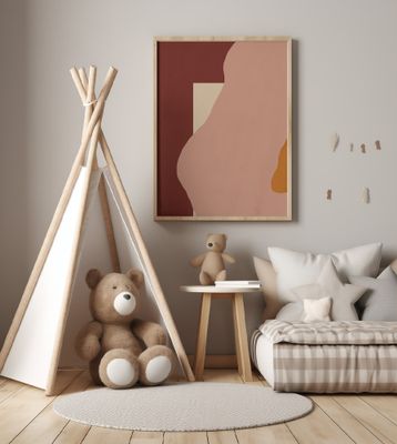 Muted Abstract Forms