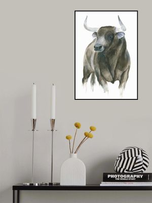 The Strength And Elegance Of A Bull