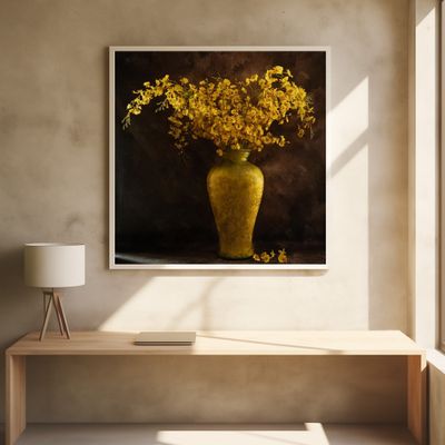 Yellow vase