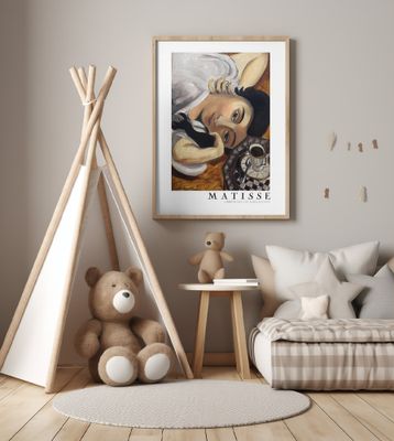 Lorette Con Una Tazza Di Caffe 1916 Boarder