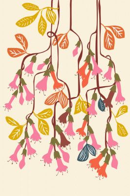 Fuchsia Flower affection light