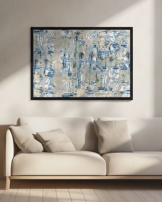 Cornish Blue Hexagons 3