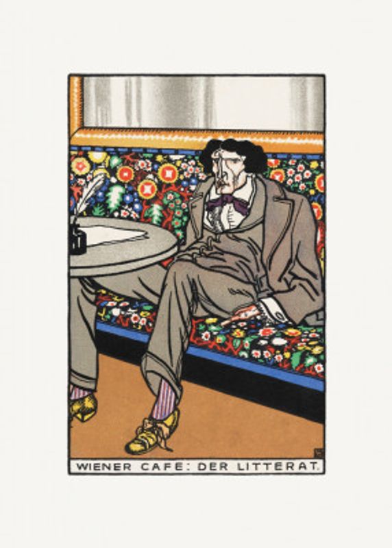 Viennese Café  the Man of Letters