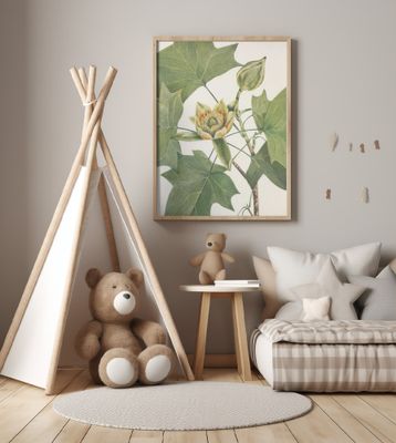 Tulip Tree From North American Wildflowers (1925) By Mary Vaux Walcott.