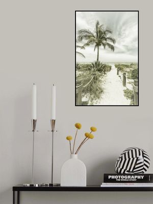 Vintage path to the beach