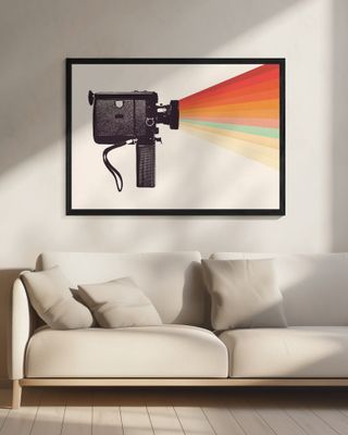 Movie Camera Rainbow