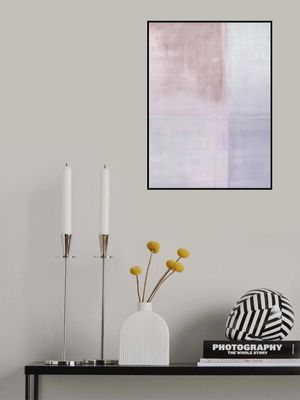 Pastel Painted Wall Mauve Pink