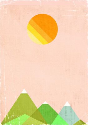 Sun and Mountains