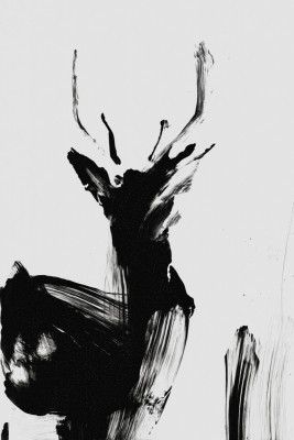Abstract deer no 02