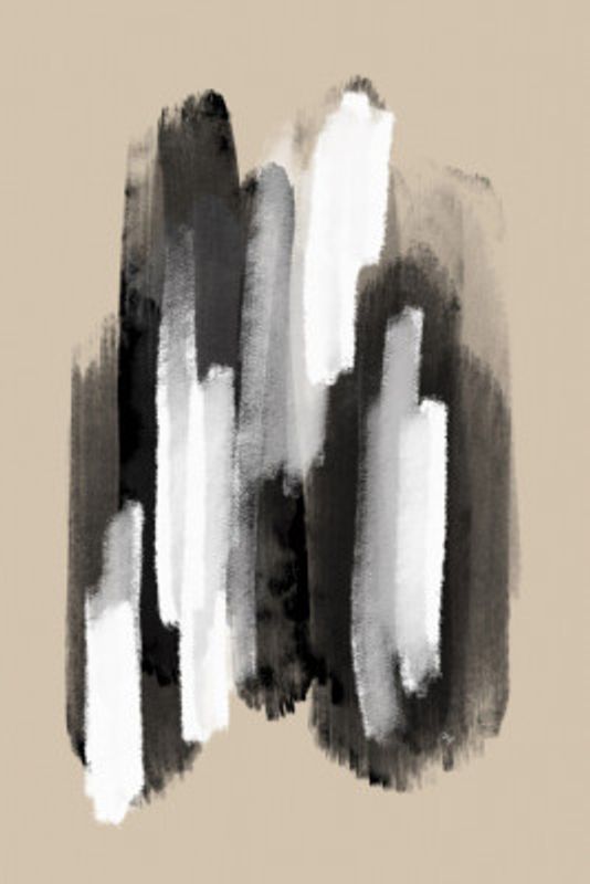 Monochrome Brushstrokes