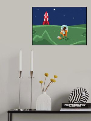 Astronaut Dog Walker