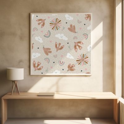 Birds In the Dreamy Sky