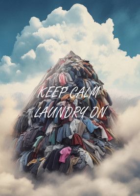 Keep Calm Laundry On Ii
