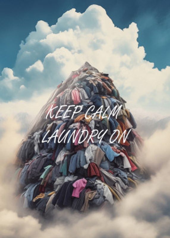 Keep Calm Laundry On Ii