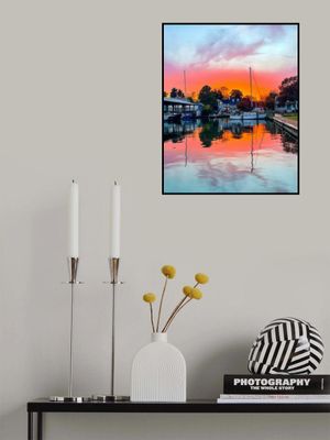 Saint Michaels Harbor Sunset