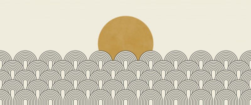 Landscape And Sunset