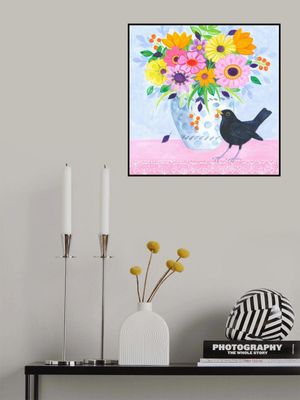 Blackbird and Bouquet