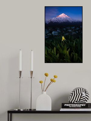 Mount Damavand in Blue Moments