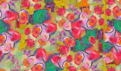 Repeatpattern Bouquethearts1a