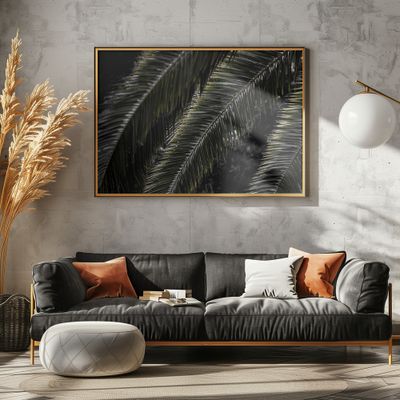 Lush Palm Fronds