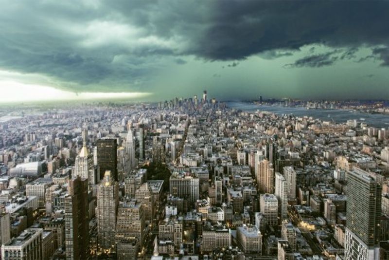 New-York under storm