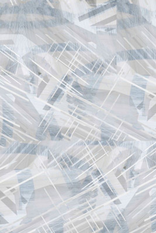 Calm Grey White Abstract 2