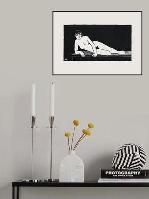 Reclining Nude Figure