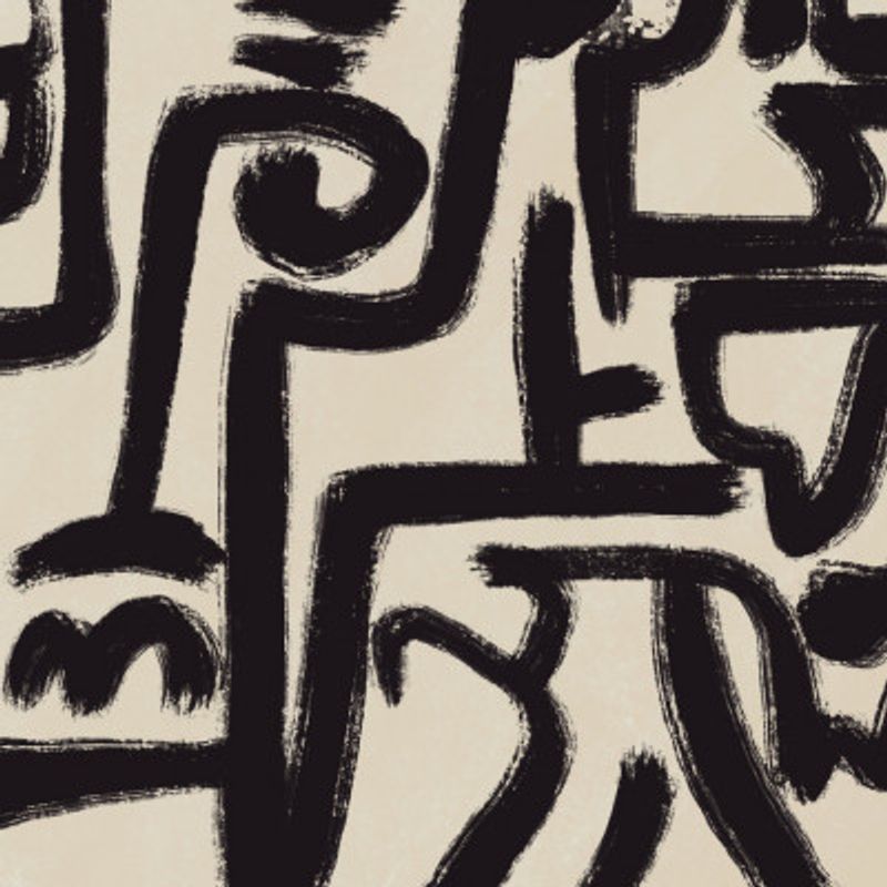 Line art abstract 04