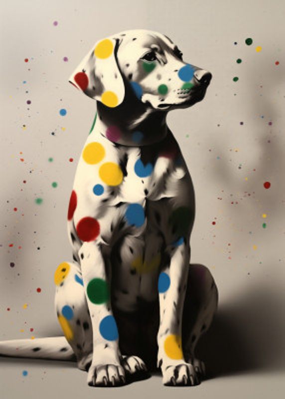 Polka Dot Labrador