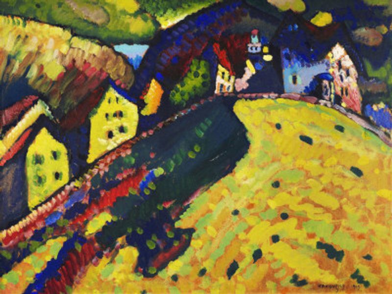 Houses At Murnau (1909)