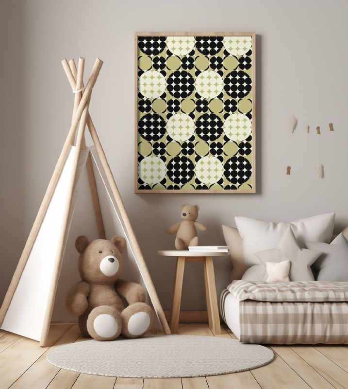 Black and White Circles