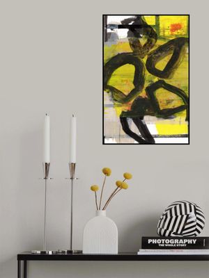 Yellow Abstract No1