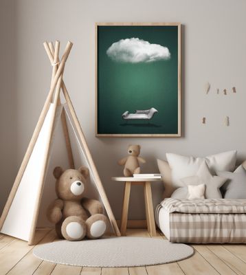 Just lie down and watch the clouds