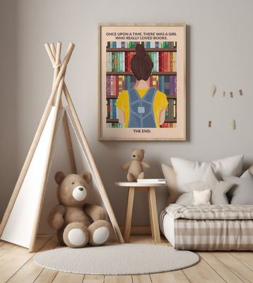 Book Girl (brunette)