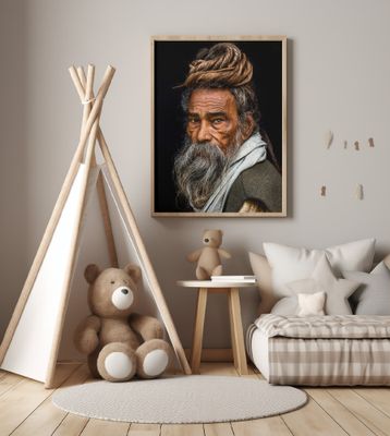 Portrait of a Sadhu...