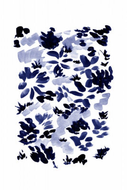 Bluewhitespringabstract