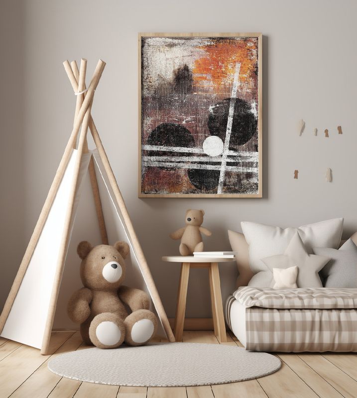 Bold Geometric Shapes and Lines