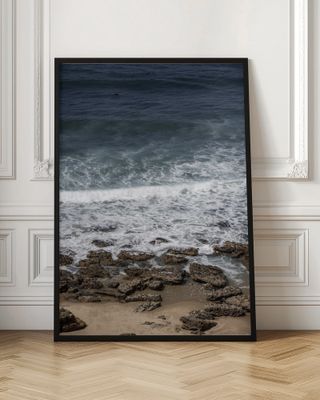 Waves on Rocky Shore