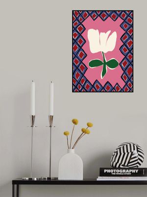 Petal plaid playtime I